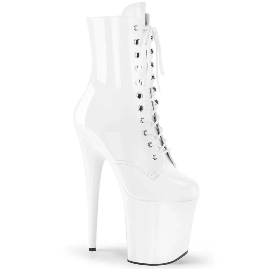 Pleaser Boots  LAVAH LINGERIE & INTIMATES White 34 
