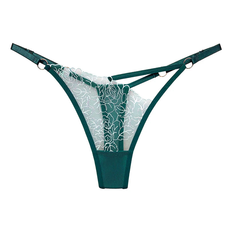 Jasmin Thong  LAVAH LINGERIE & INTIMATES Green One Size 1pc