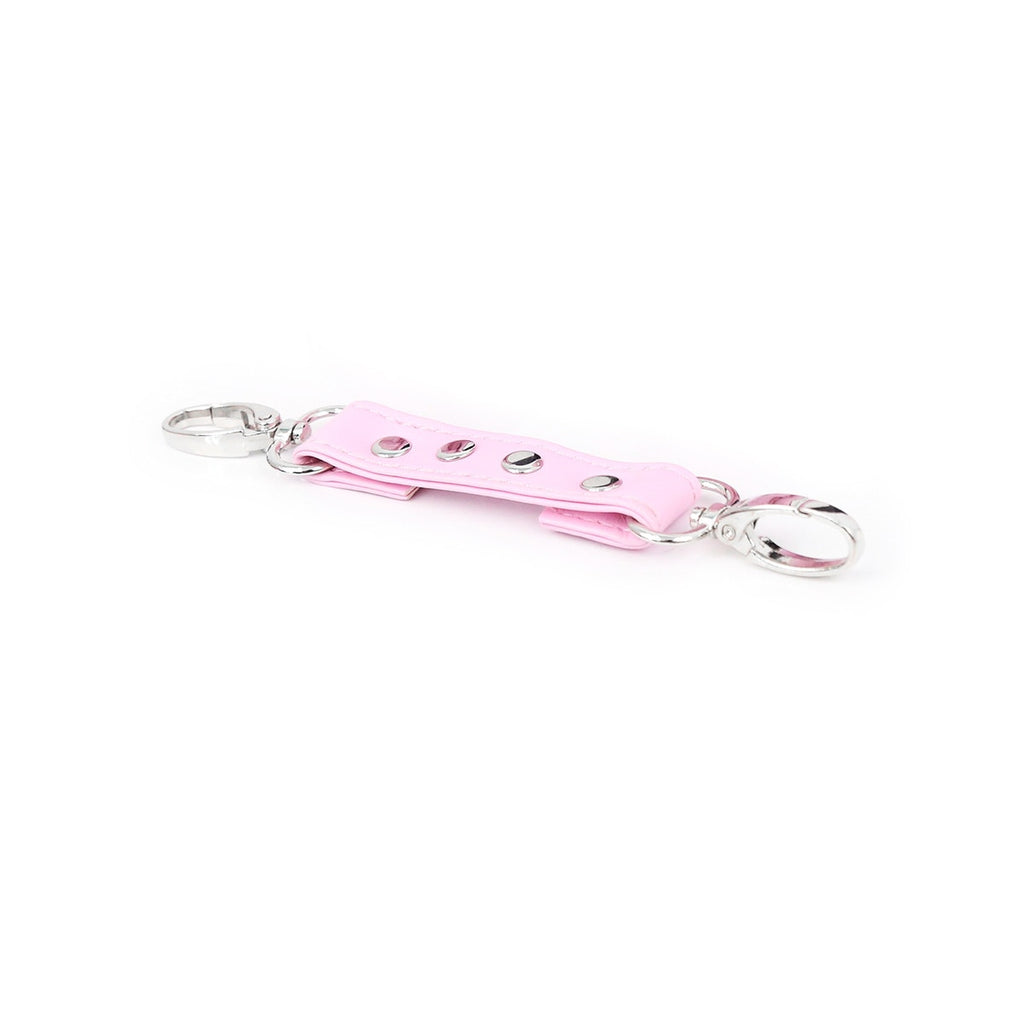 Contain Me Restraint Connecting Strap  LAVAH Pink with Silver Hardware  