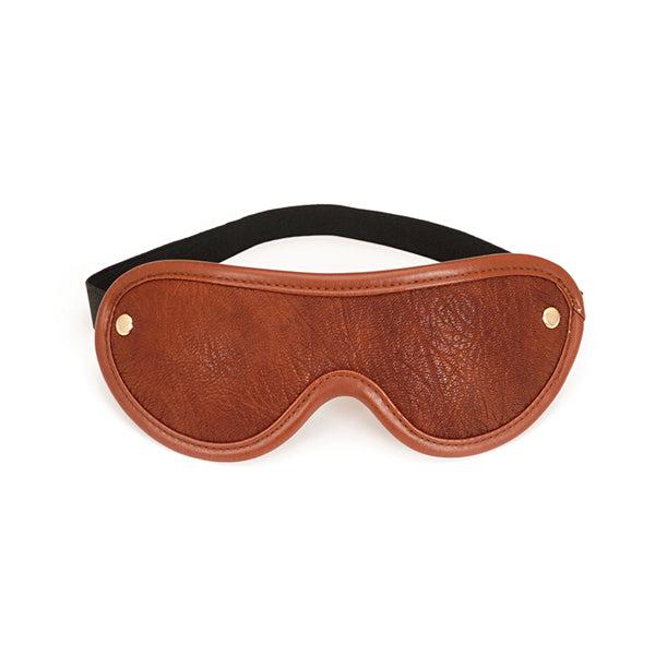 Brown Leather Eye mask sex toy LAVAH Default Title  