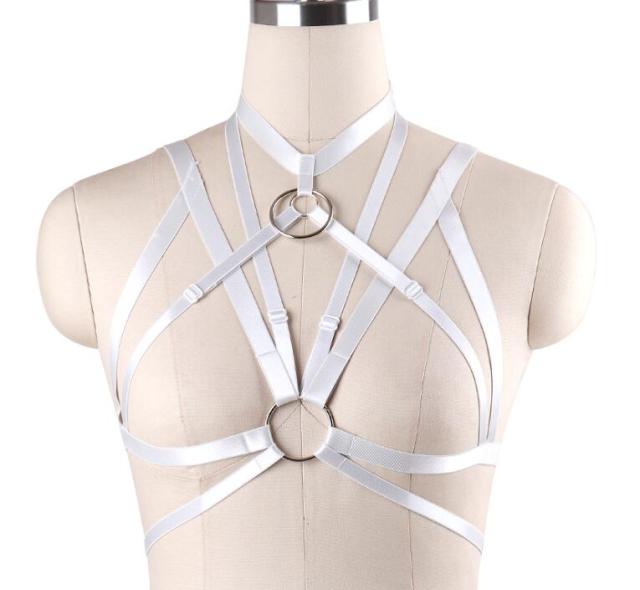 Trina Bra Harness body harness LAVAH White One Size 