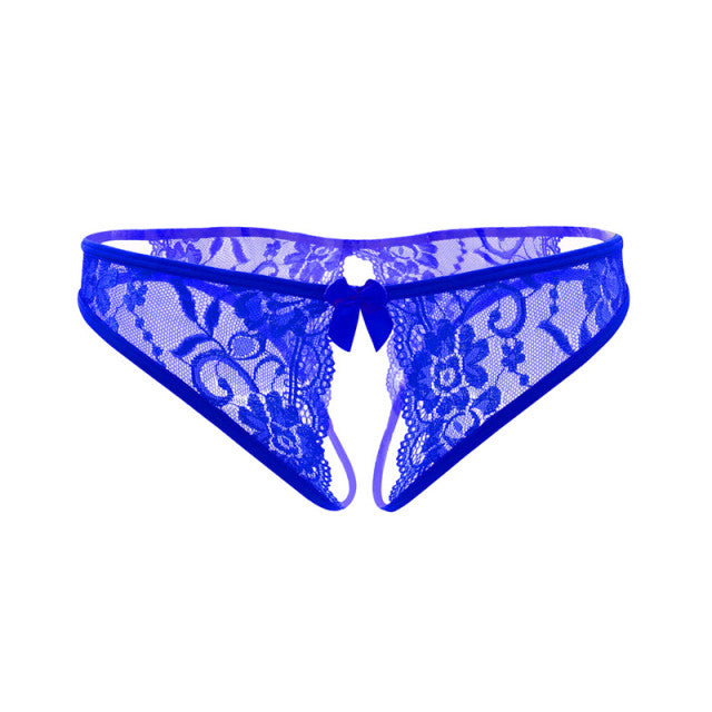 Vanessa Crotchless Panties panties LAVAH Blue M/L 