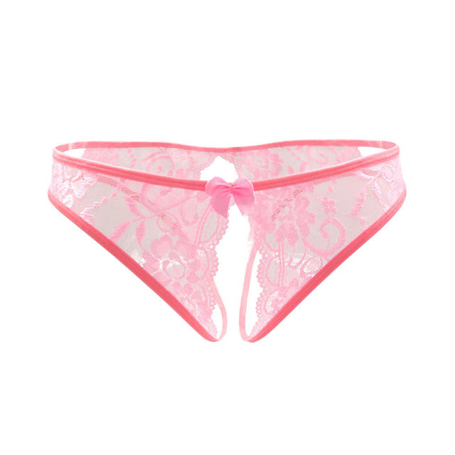 Vanessa Crotchless Panties panties LAVAH Pink S/M 