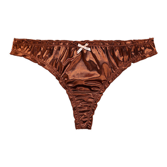 French Ruffle Panties panties LAVAH Bronze M/L 